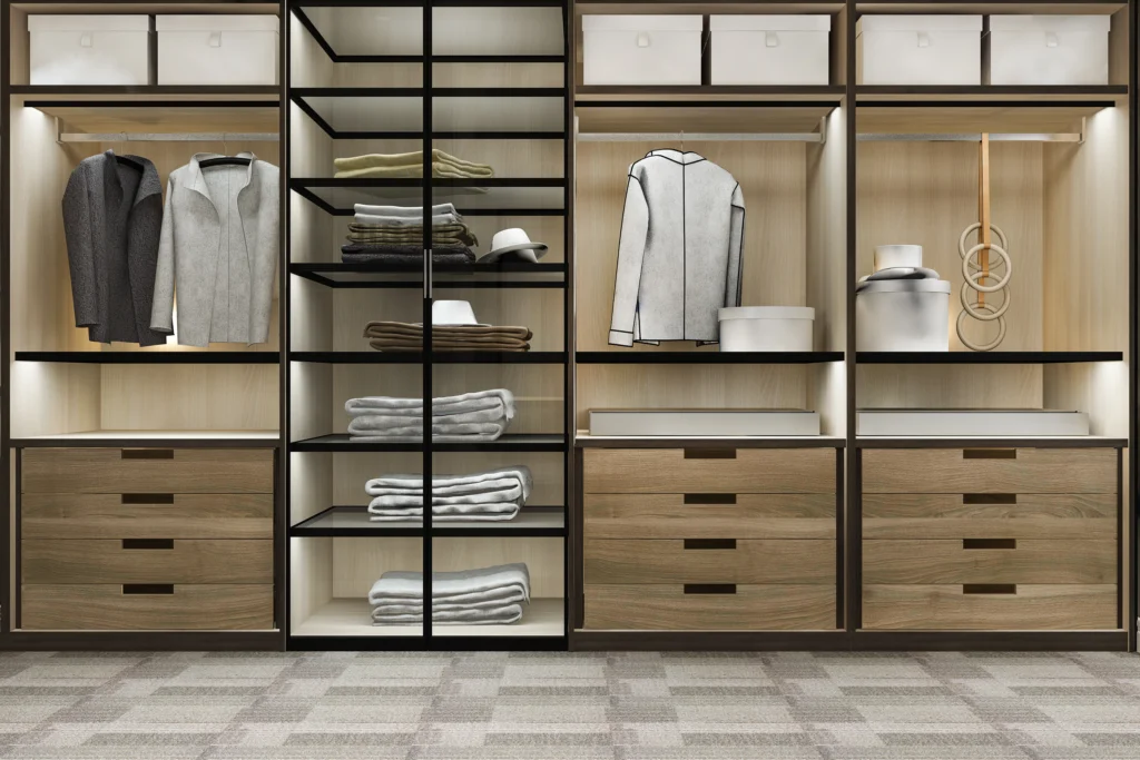 ideas for closet storage