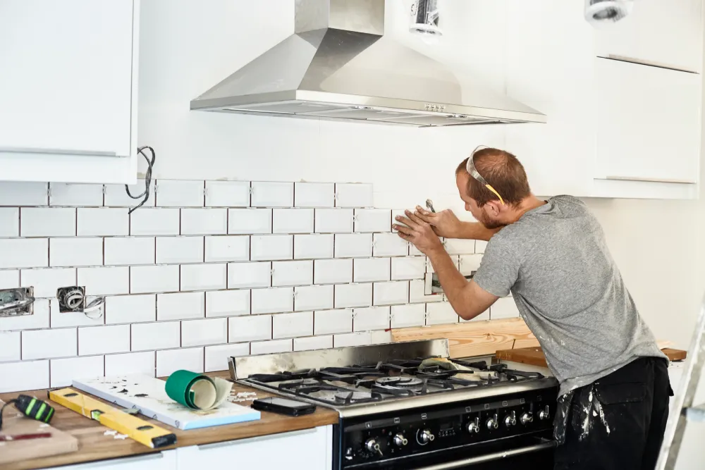 small kitchen backsplash services
