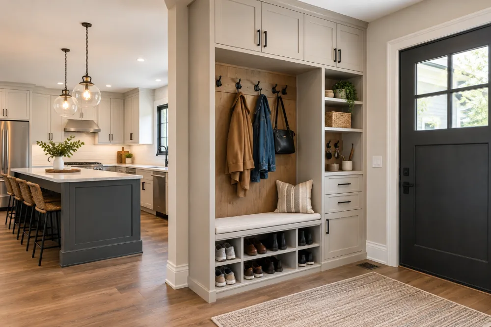 Why Your Kitchen Remodel Isn’t Complete Without a Custom Entryway Closet