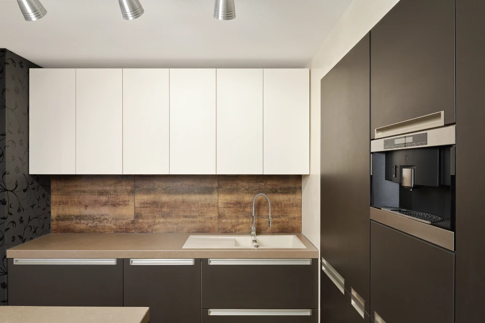 two tone kitchen designs